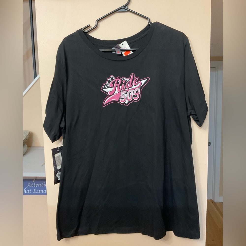 509 T-shirt . Ride . Black . 2XL . NWT